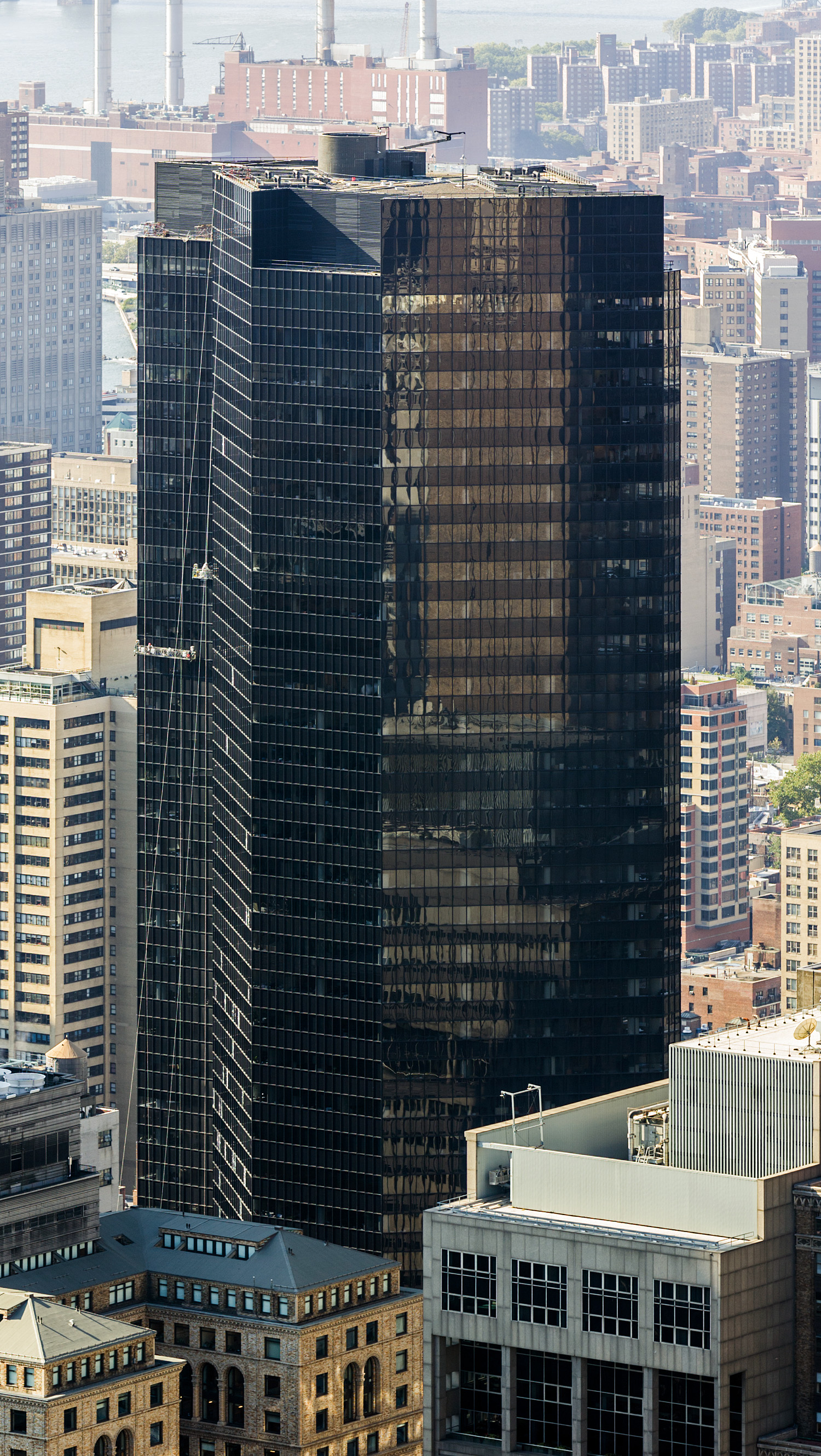 101 Park Avenue, New York City - View from Top of the Rock. © Mathias Beinling